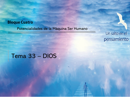 TEMA 33: DIOS